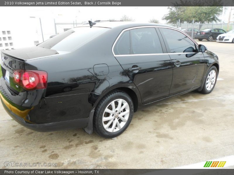 Black / Cornsilk Beige 2010 Volkswagen Jetta Limited Edition Sedan