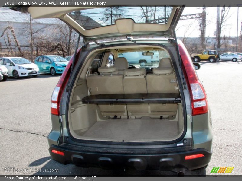 Green Tea Metallic / Ivory 2008 Honda CR-V EX-L 4WD