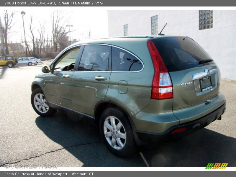 Green Tea Metallic / Ivory 2008 Honda CR-V EX-L 4WD