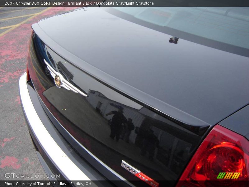 Brilliant Black / Dark Slate Gray/Light Graystone 2007 Chrysler 300 C SRT Design