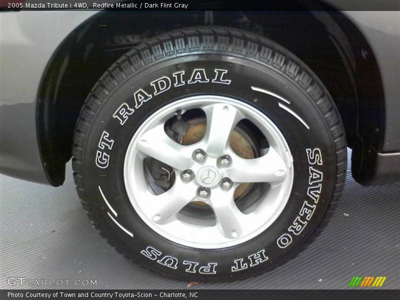 Redfire Metallic / Dark Flint Gray 2005 Mazda Tribute i 4WD