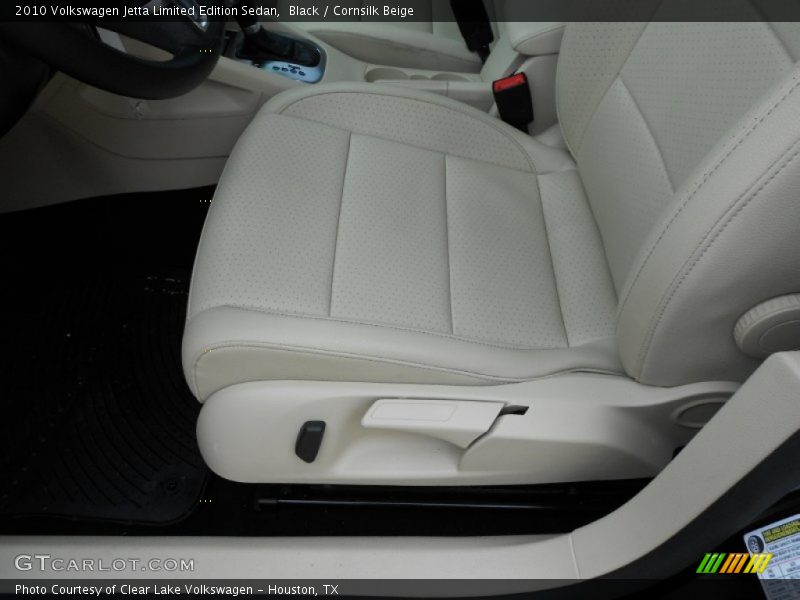 Black / Cornsilk Beige 2010 Volkswagen Jetta Limited Edition Sedan