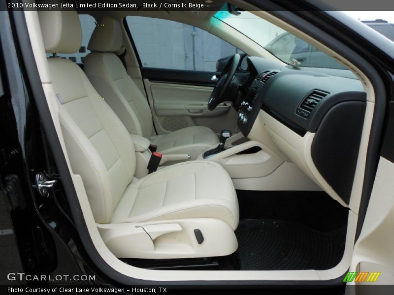 Black / Cornsilk Beige 2010 Volkswagen Jetta Limited Edition Sedan