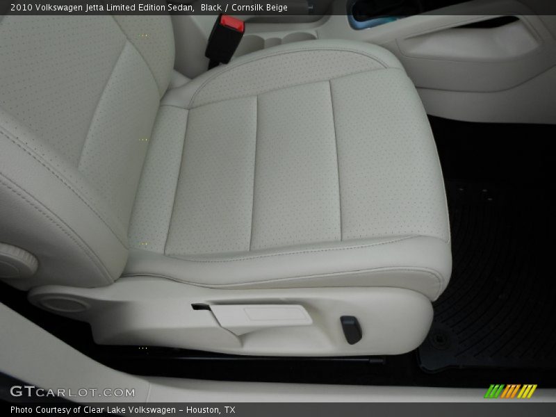 Black / Cornsilk Beige 2010 Volkswagen Jetta Limited Edition Sedan