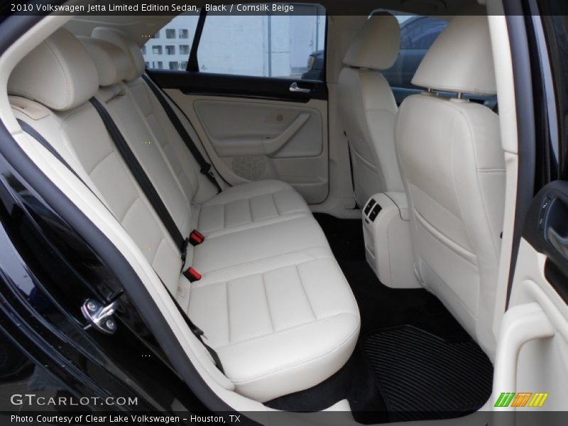 Black / Cornsilk Beige 2010 Volkswagen Jetta Limited Edition Sedan