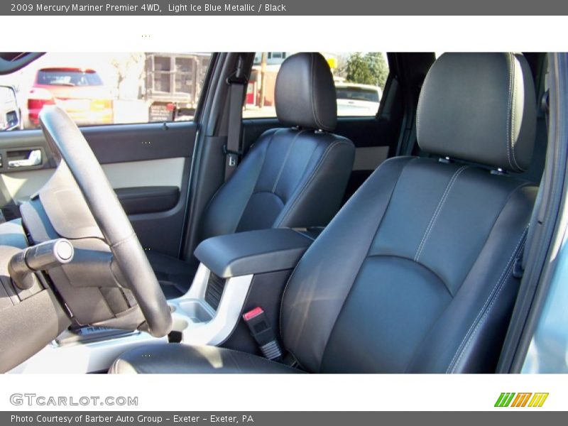 Light Ice Blue Metallic / Black 2009 Mercury Mariner Premier 4WD