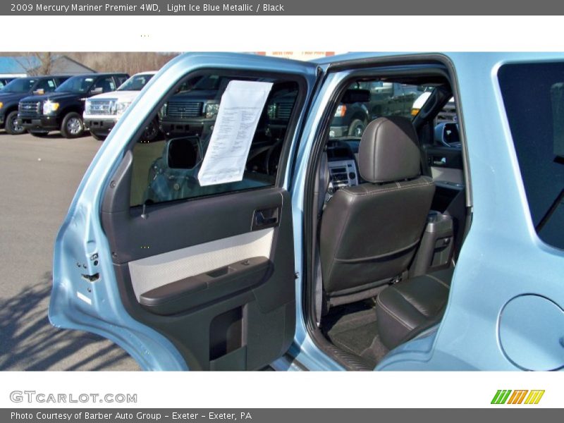 Light Ice Blue Metallic / Black 2009 Mercury Mariner Premier 4WD