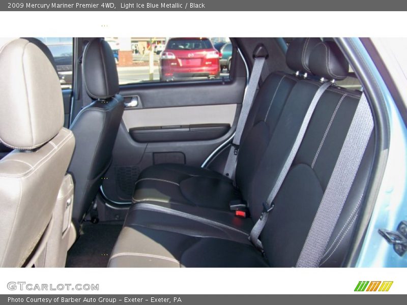 Light Ice Blue Metallic / Black 2009 Mercury Mariner Premier 4WD