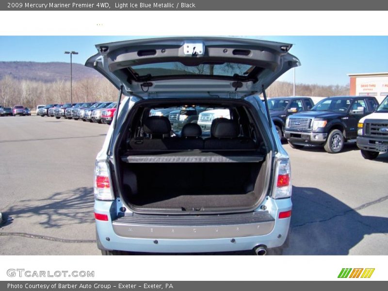 Light Ice Blue Metallic / Black 2009 Mercury Mariner Premier 4WD