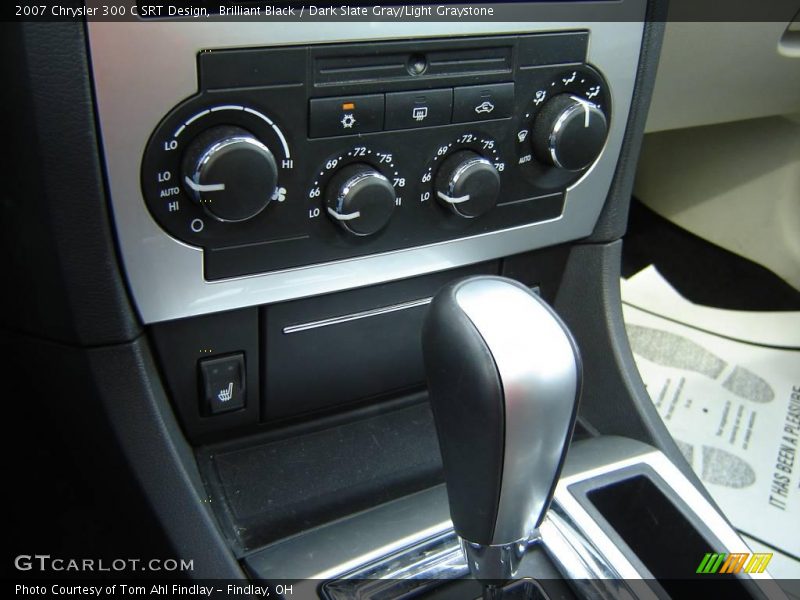 Brilliant Black / Dark Slate Gray/Light Graystone 2007 Chrysler 300 C SRT Design