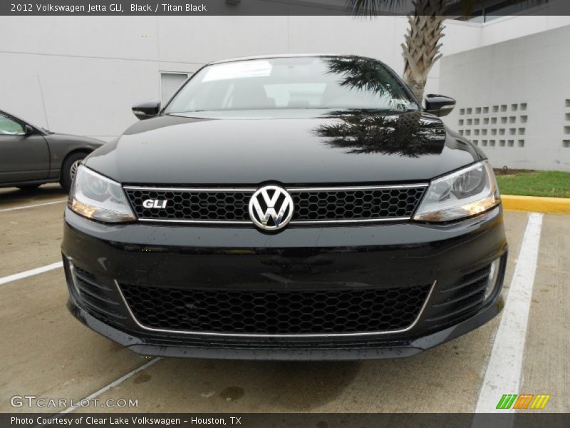 Black / Titan Black 2012 Volkswagen Jetta GLI
