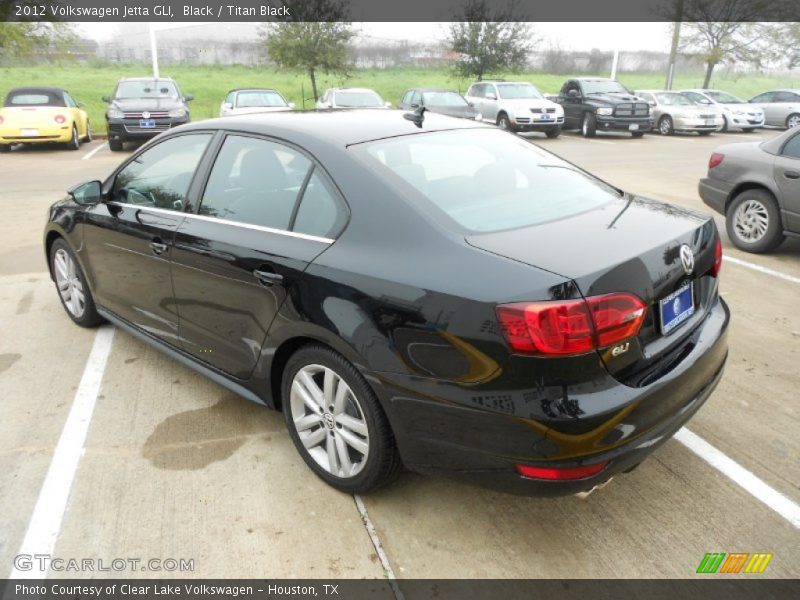 Black / Titan Black 2012 Volkswagen Jetta GLI