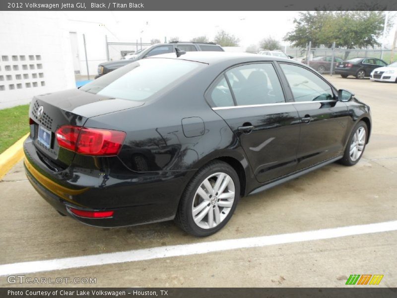 Black / Titan Black 2012 Volkswagen Jetta GLI
