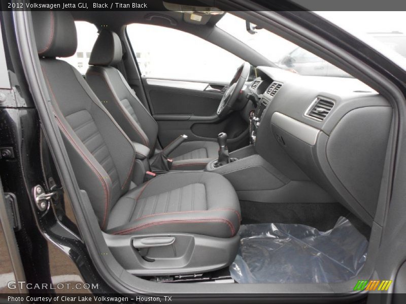  2012 Jetta GLI Titan Black Interior