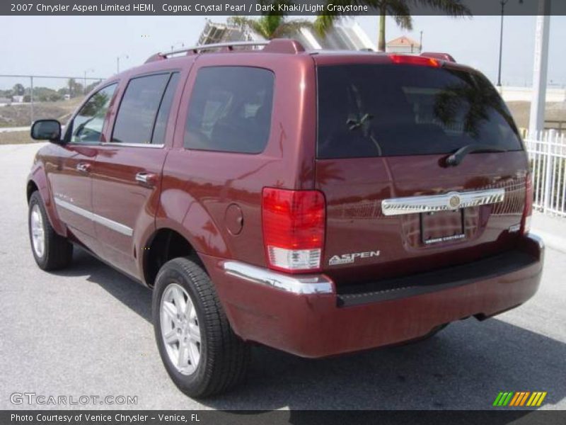 Cognac Crystal Pearl / Dark Khaki/Light Graystone 2007 Chrysler Aspen Limited HEMI