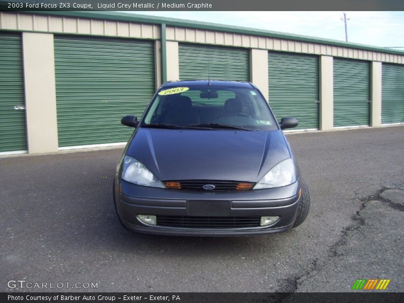 Liquid Grey Metallic / Medium Graphite 2003 Ford Focus ZX3 Coupe