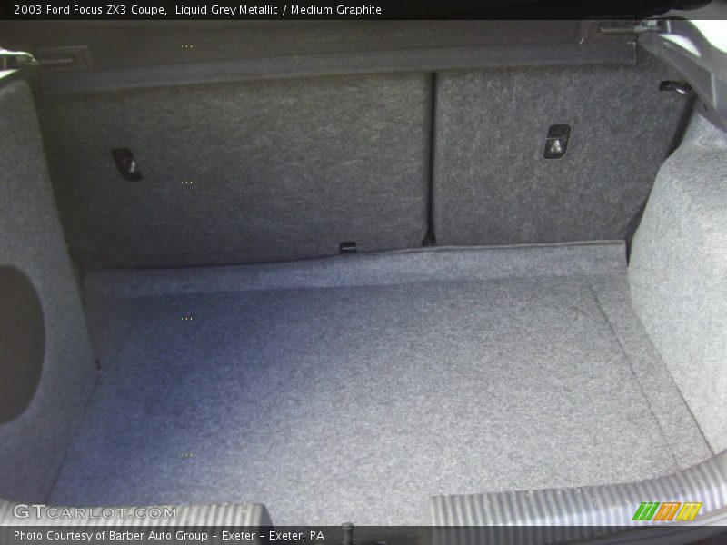 Liquid Grey Metallic / Medium Graphite 2003 Ford Focus ZX3 Coupe