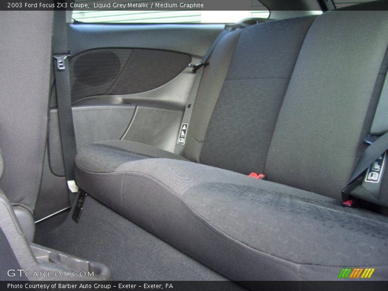 Liquid Grey Metallic / Medium Graphite 2003 Ford Focus ZX3 Coupe