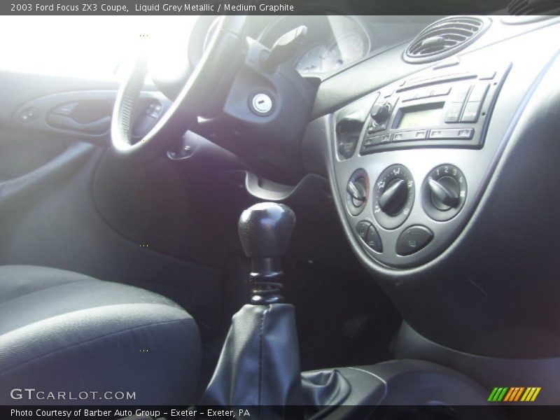 Liquid Grey Metallic / Medium Graphite 2003 Ford Focus ZX3 Coupe