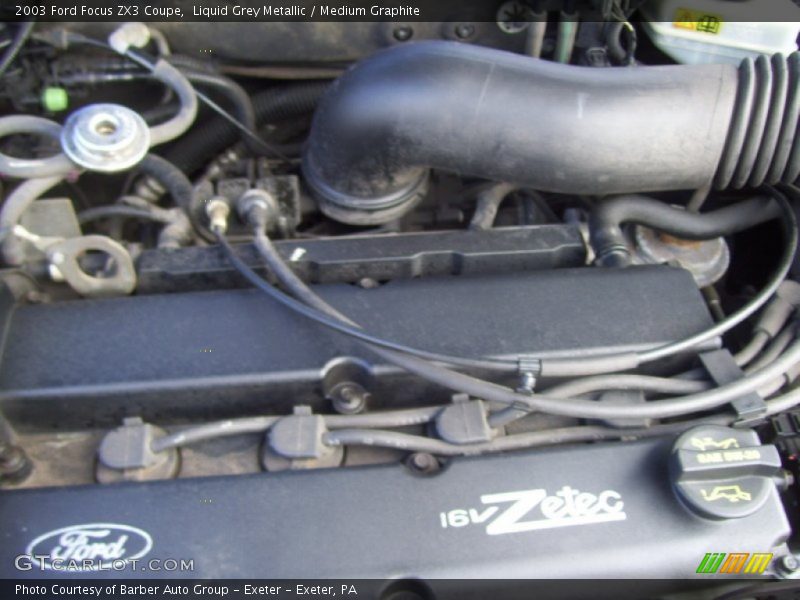 Liquid Grey Metallic / Medium Graphite 2003 Ford Focus ZX3 Coupe