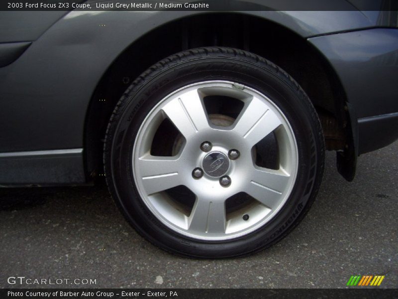 Liquid Grey Metallic / Medium Graphite 2003 Ford Focus ZX3 Coupe