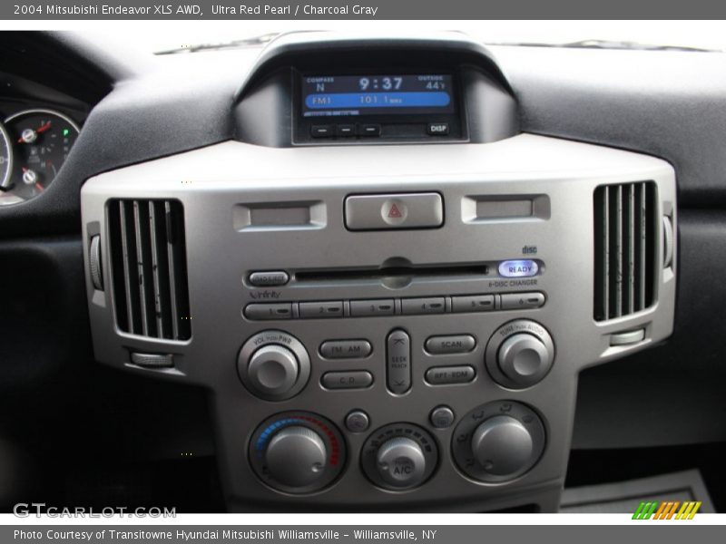 Ultra Red Pearl / Charcoal Gray 2004 Mitsubishi Endeavor XLS AWD