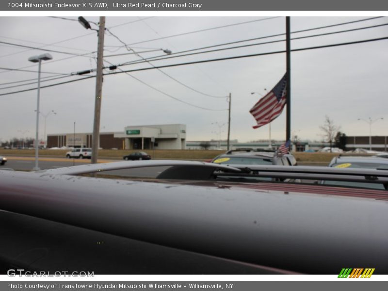 Ultra Red Pearl / Charcoal Gray 2004 Mitsubishi Endeavor XLS AWD