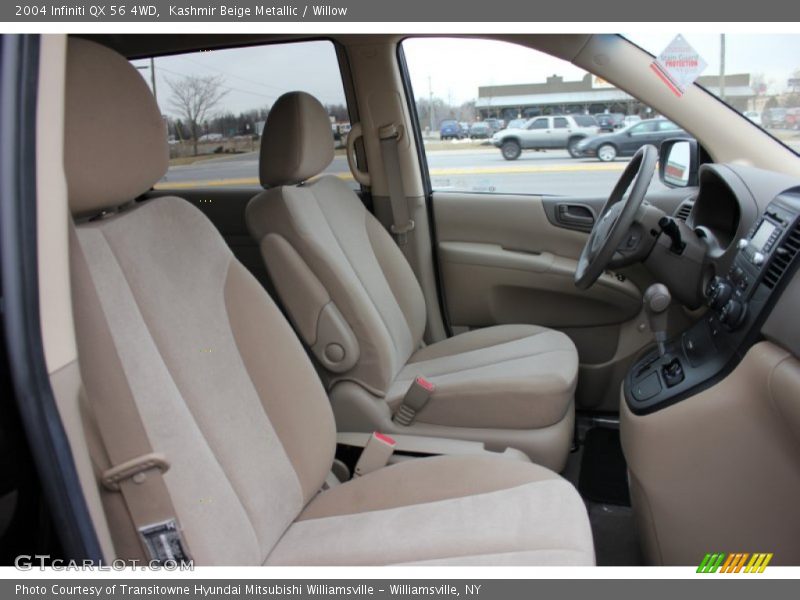 Kashmir Beige Metallic / Willow 2004 Infiniti QX 56 4WD