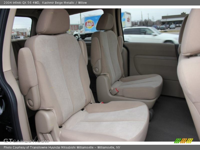 Kashmir Beige Metallic / Willow 2004 Infiniti QX 56 4WD