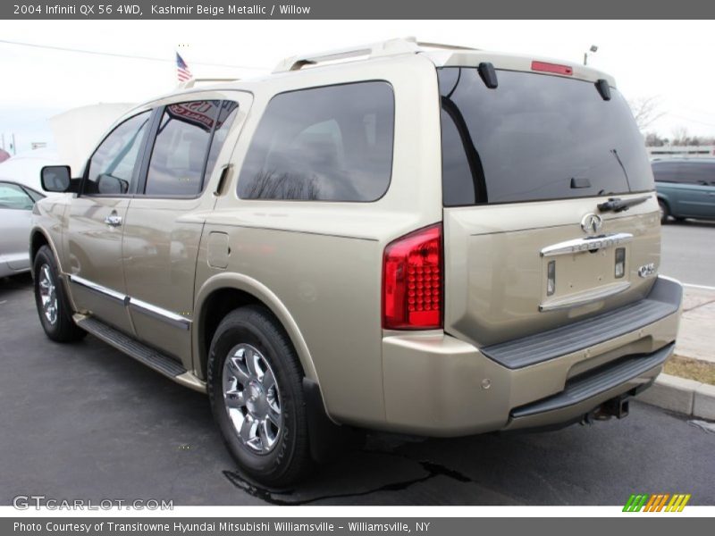 Kashmir Beige Metallic / Willow 2004 Infiniti QX 56 4WD