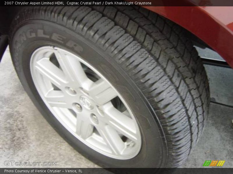 Cognac Crystal Pearl / Dark Khaki/Light Graystone 2007 Chrysler Aspen Limited HEMI