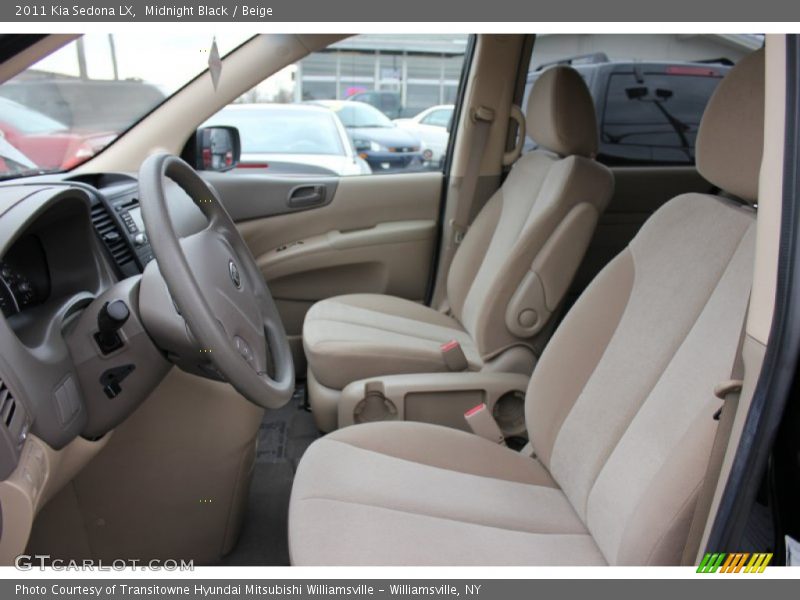 Midnight Black / Beige 2011 Kia Sedona LX