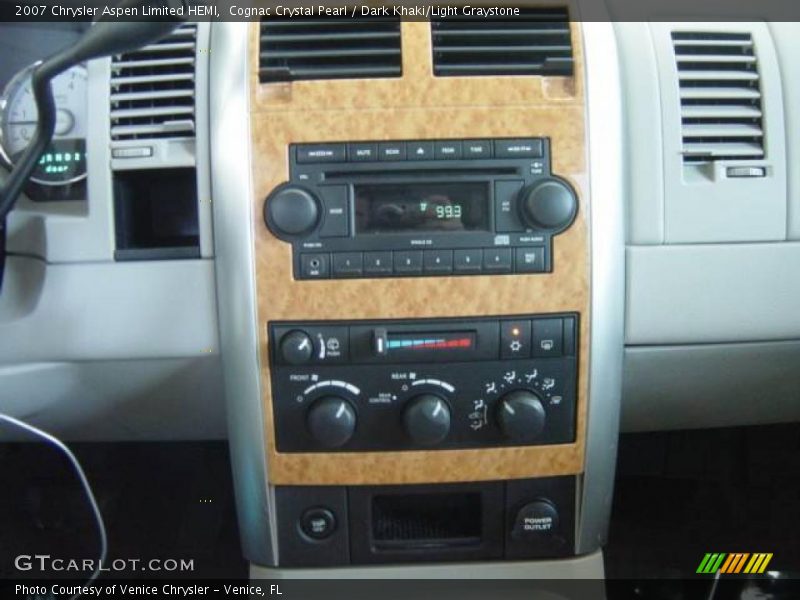 Cognac Crystal Pearl / Dark Khaki/Light Graystone 2007 Chrysler Aspen Limited HEMI