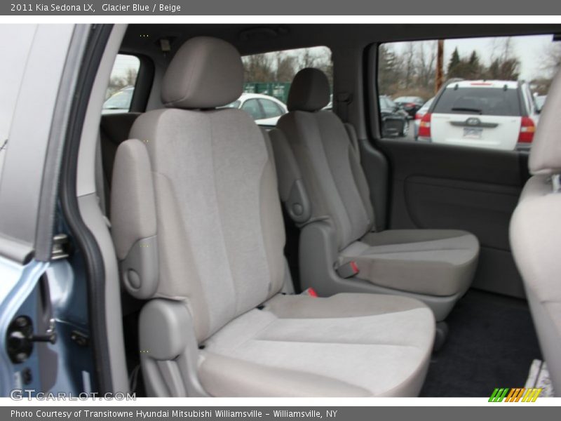 Glacier Blue / Beige 2011 Kia Sedona LX