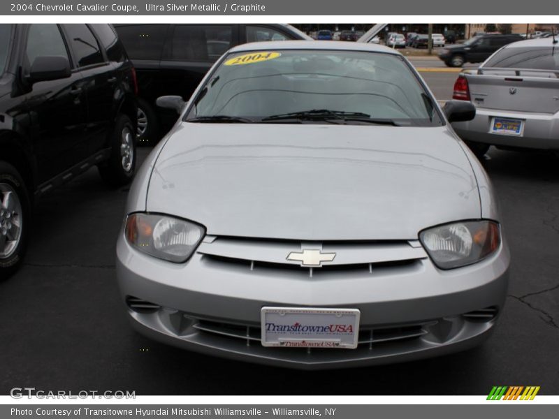 Ultra Silver Metallic / Graphite 2004 Chevrolet Cavalier Coupe