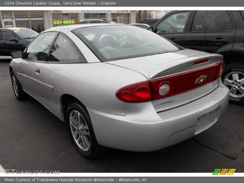Ultra Silver Metallic / Graphite 2004 Chevrolet Cavalier Coupe