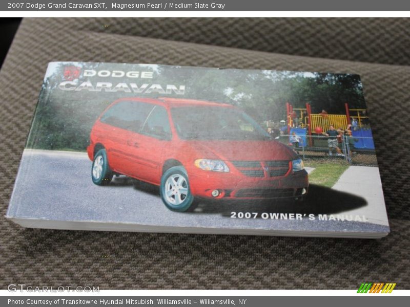 Magnesium Pearl / Medium Slate Gray 2007 Dodge Grand Caravan SXT