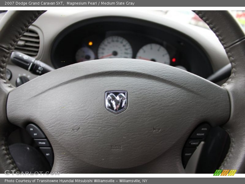 Magnesium Pearl / Medium Slate Gray 2007 Dodge Grand Caravan SXT