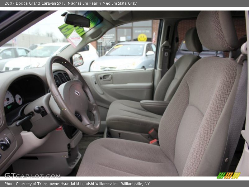 Magnesium Pearl / Medium Slate Gray 2007 Dodge Grand Caravan SXT