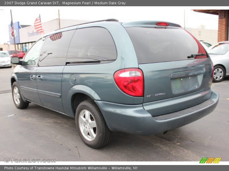 Magnesium Pearl / Medium Slate Gray 2007 Dodge Grand Caravan SXT