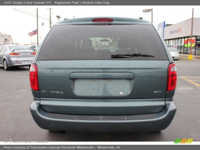 Magnesium Pearl / Medium Slate Gray 2007 Dodge Grand Caravan SXT