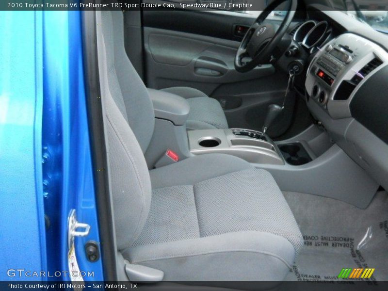 Speedway Blue / Graphite 2010 Toyota Tacoma V6 PreRunner TRD Sport Double Cab