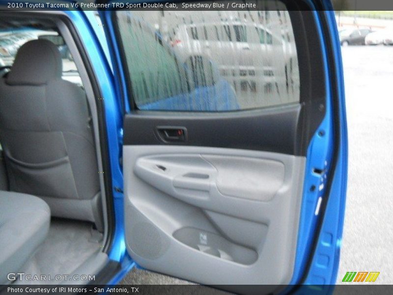 Speedway Blue / Graphite 2010 Toyota Tacoma V6 PreRunner TRD Sport Double Cab
