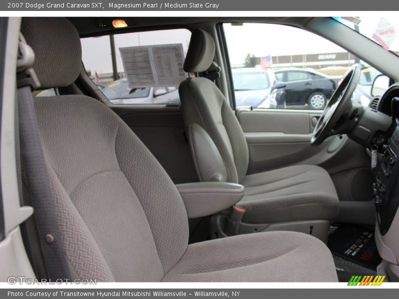 Magnesium Pearl / Medium Slate Gray 2007 Dodge Grand Caravan SXT