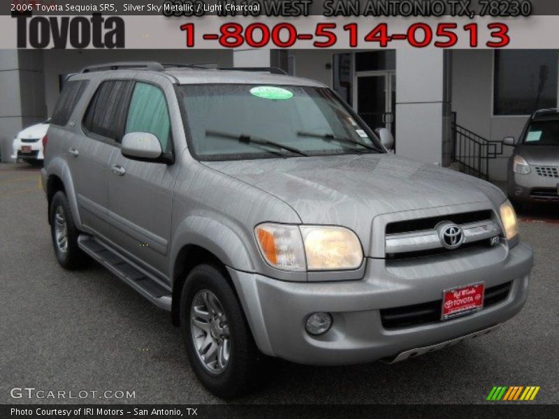 Silver Sky Metallic / Light Charcoal 2006 Toyota Sequoia SR5