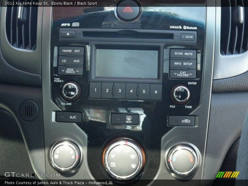 Ebony Black / Black Sport 2011 Kia Forte Koup SX