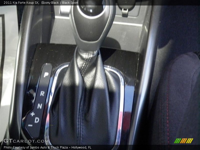Ebony Black / Black Sport 2011 Kia Forte Koup SX