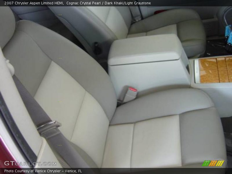 Cognac Crystal Pearl / Dark Khaki/Light Graystone 2007 Chrysler Aspen Limited HEMI