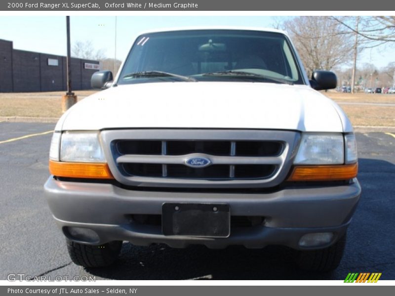 Oxford White / Medium Graphite 2000 Ford Ranger XL SuperCab