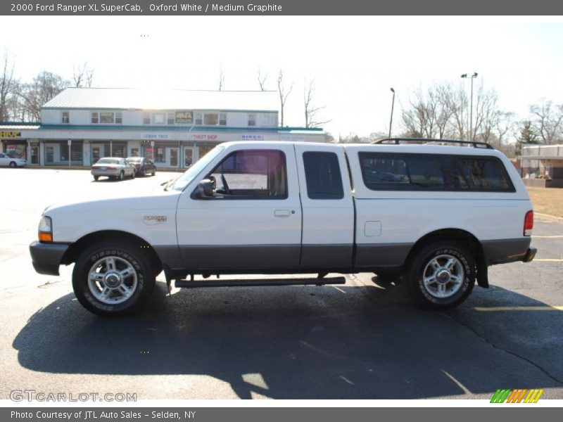 Oxford White / Medium Graphite 2000 Ford Ranger XL SuperCab